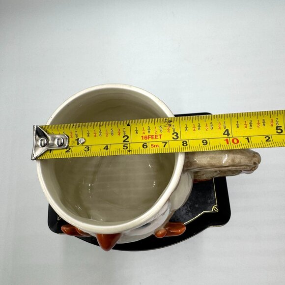 VTG 1978 Fitz And Floyd Japan Owl Ceramic Coffee/Tea Mug Balboa Island, CA - Picture 3 of 7